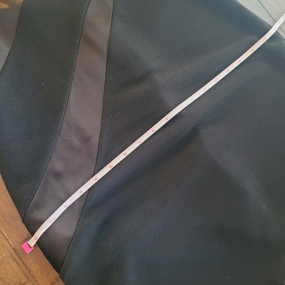 Joseph Ribkoff Vintage Asymmetrical Cut Out Black Dress size 6 - Picture 8 of 10